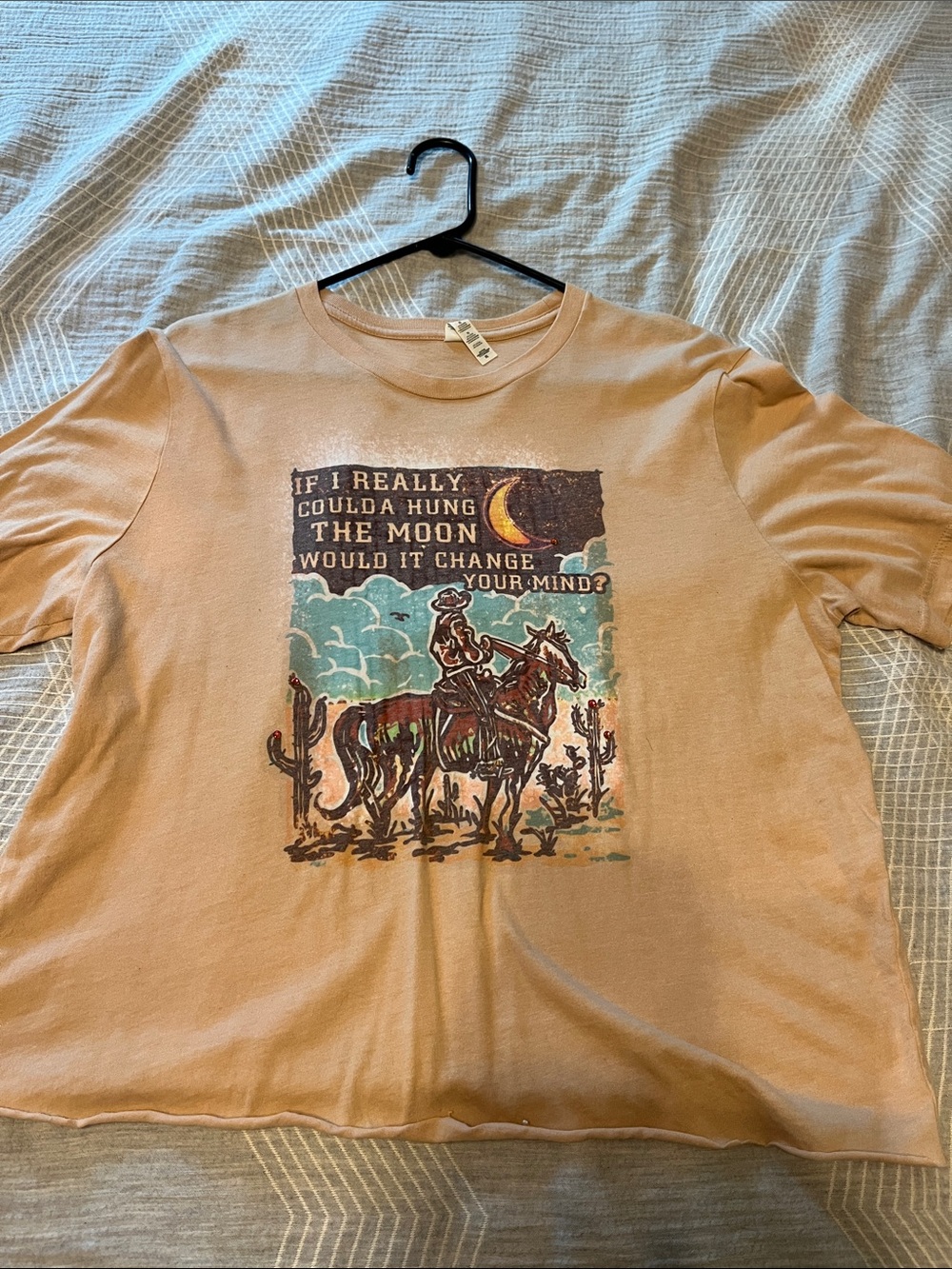 Bella Canvas Tan Western Graphic Short Sleeve Tee